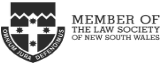 Member of The Law Society of New South Wales